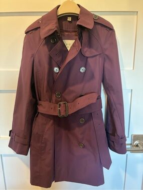 Burberry Brit Plum Purple Jacket